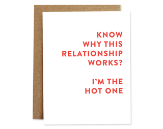 Hot One Love Card