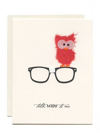 "Talk Nerdy To Me" Handmade Card