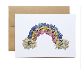 Flower Rainbow Large Card
