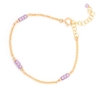 Lavender Bracelet by Leah Yard