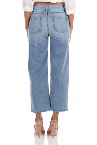 Fidelity Malibu Wide Leg Crop Jean
